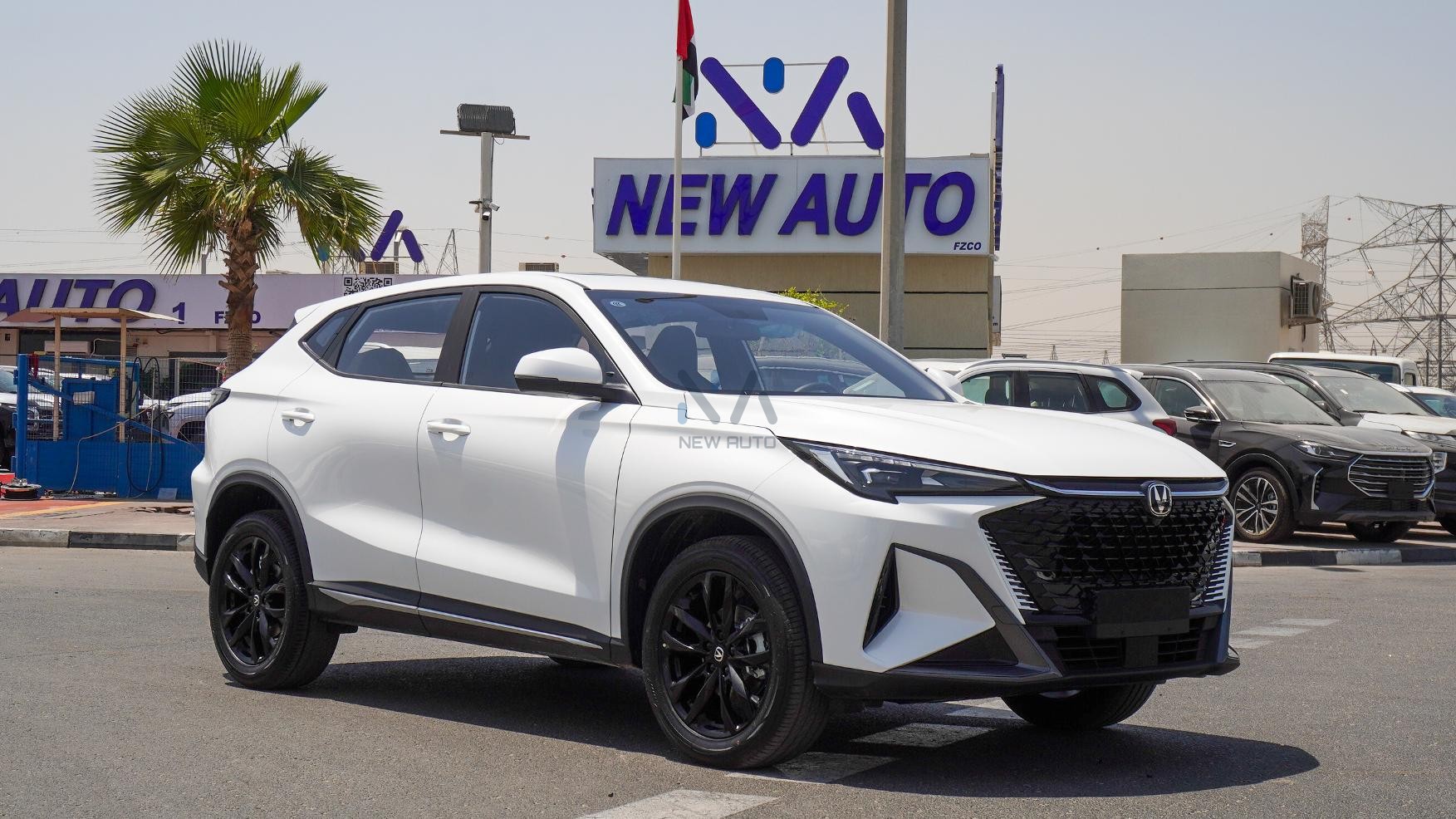 CHANGAN (N-X5-PLUS-24-1.5) White – Black & Red 2024