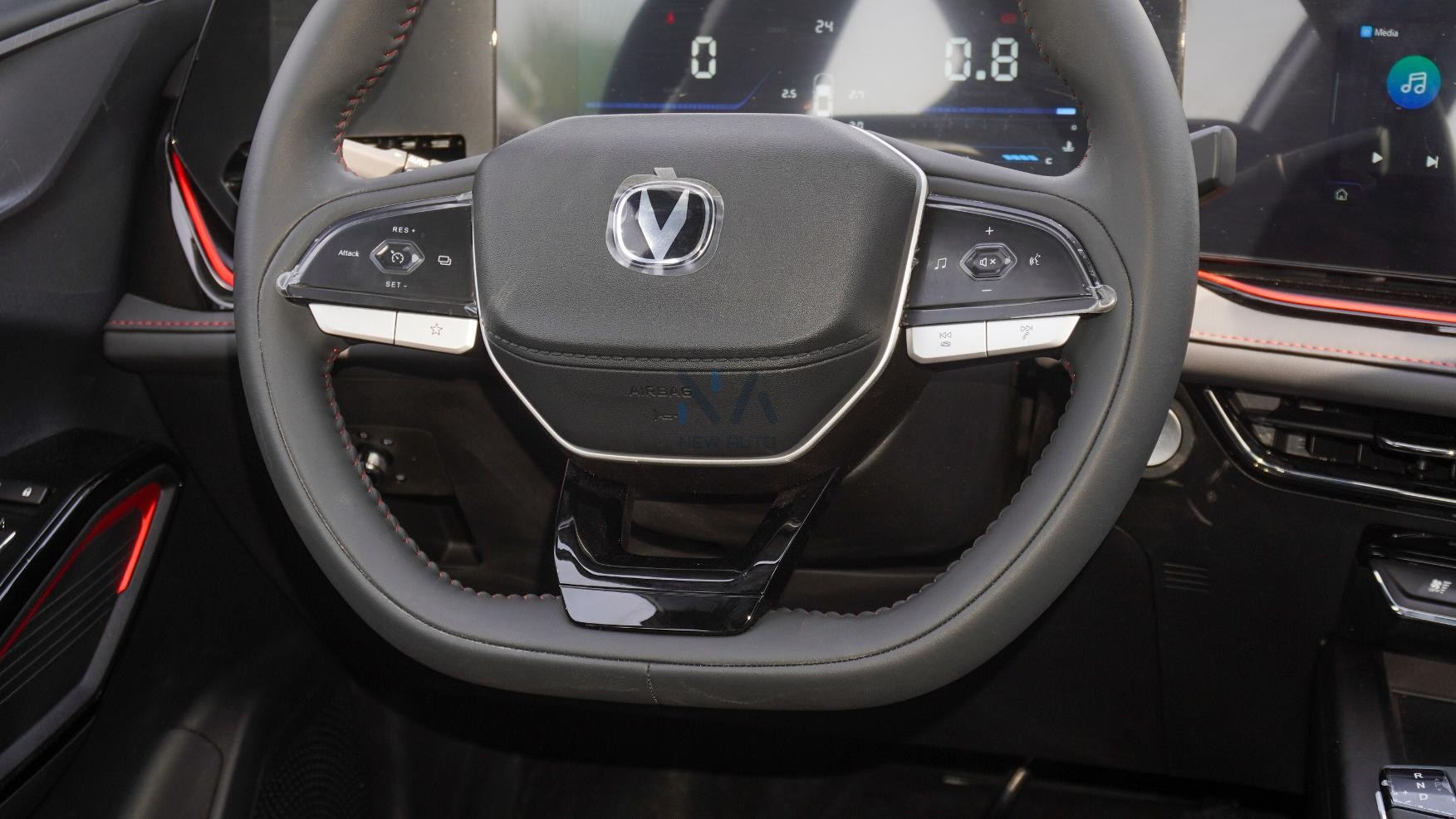 CHANGAN (N-X5-PLUS-24-1.5) White – Black & Red 2024