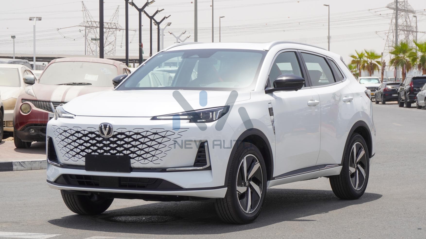 Changan CS55 Plus (N-CS55-PLUS-25) White-Black&Red 2025