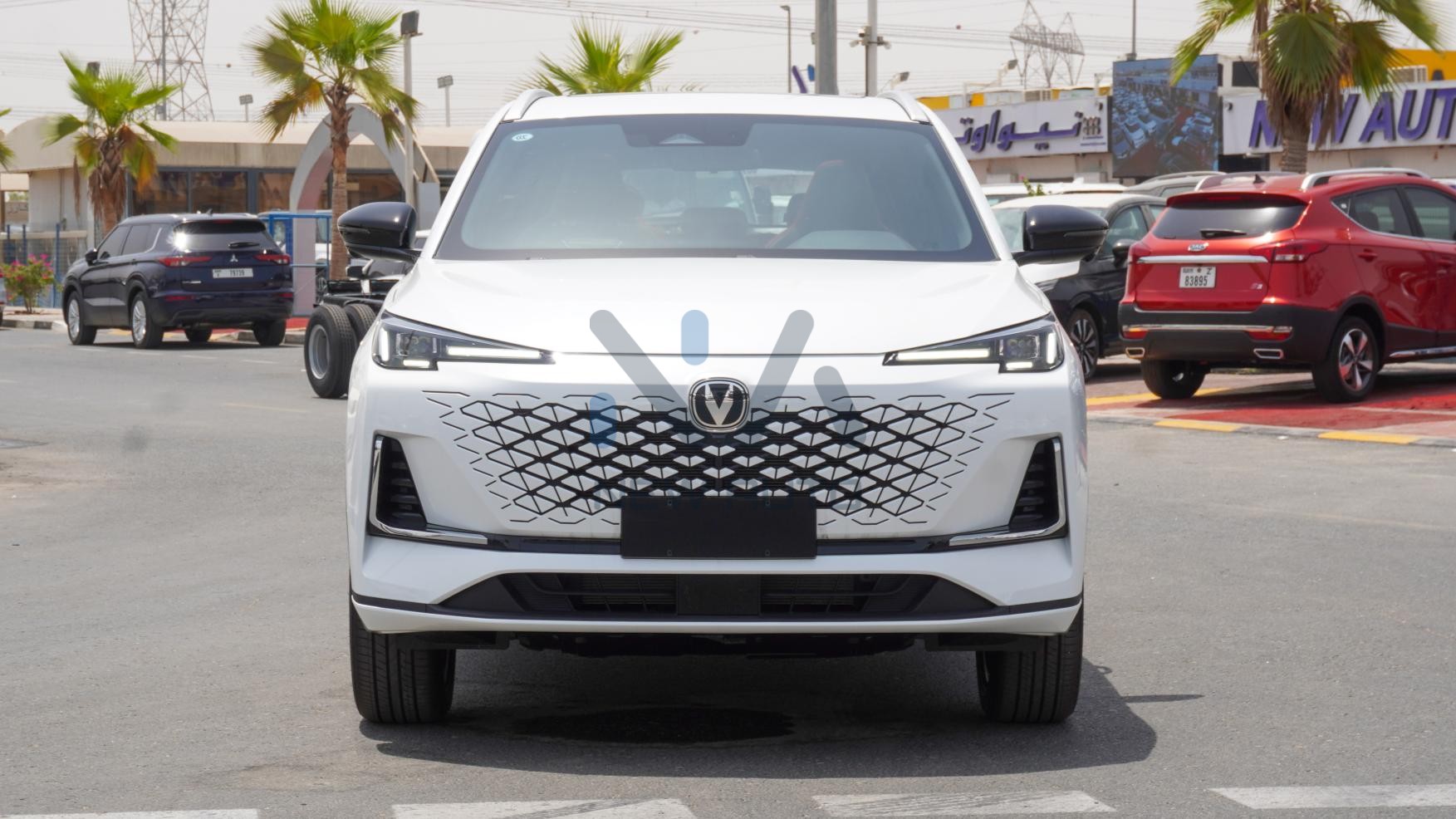 Changan CS55 Plus (N-CS55-PLUS-25) White-Black&Red 2025