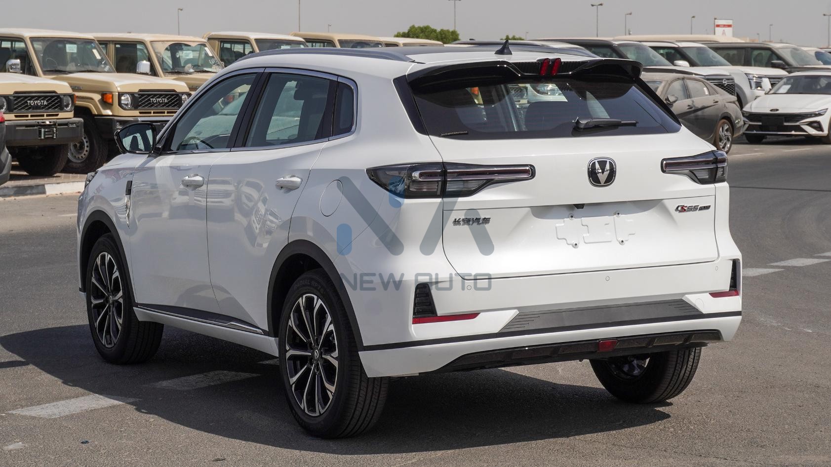 Changan CS55 Plus Hybrid (N-CS55-PLUS-H-25 ) White-Black 2025