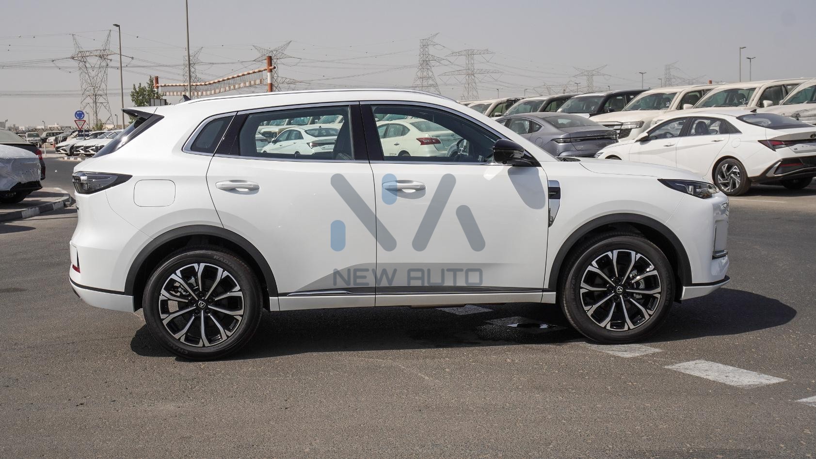 Changan CS55 Plus Hybrid (N-CS55-PLUS-H-25 ) White-Black 2025