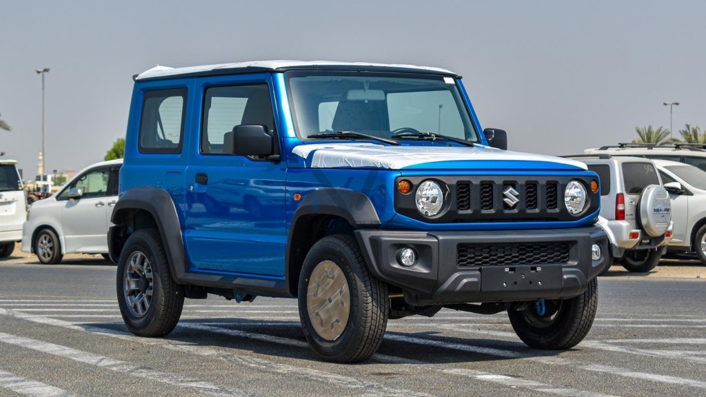 JIMNY Blue - Black 2023 vehicle at New Auto FZCO