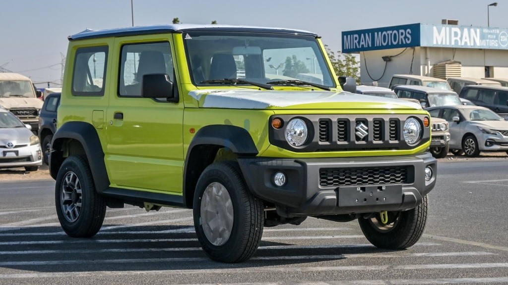 JIMNY Yellow - Black 2024 vehicle at New Auto FZCO