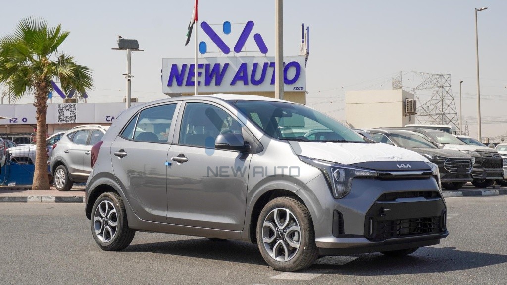 Kia Picanto Grey Black 2025 vehicle at New Auto FZCO