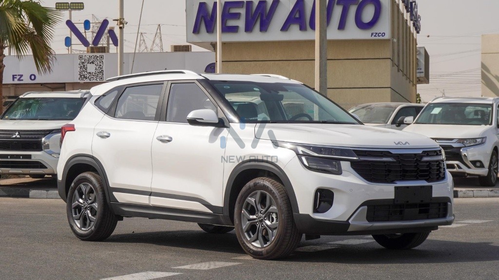 Kia Seltos Luxury Edition White - Black 2024 vehicle at New Auto FZCO