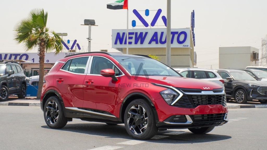 Kia Sportage Red Beige 2025 vehicle at New Auto FZCO
