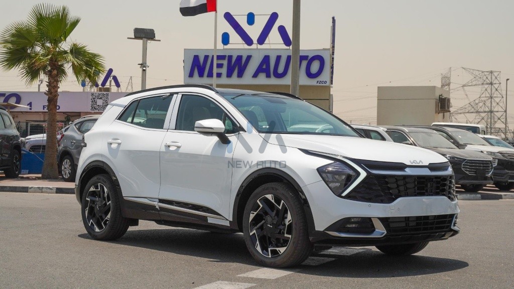 Kia Sportage White Beige 2025 vehicle at New Auto FZCO