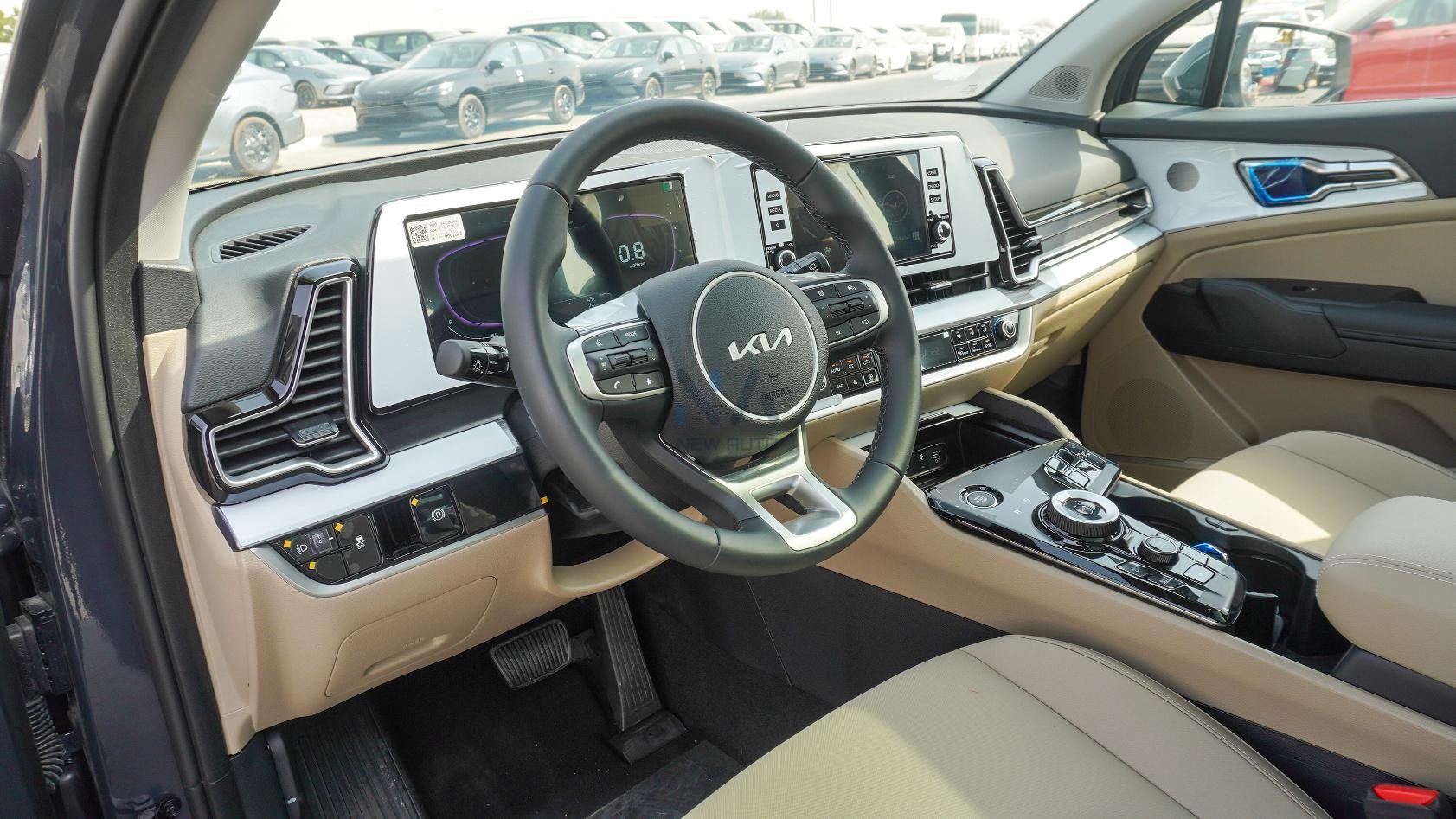 Kia Sportage (N-KIA-SPO-1.6-26) Grey – Beige 2026