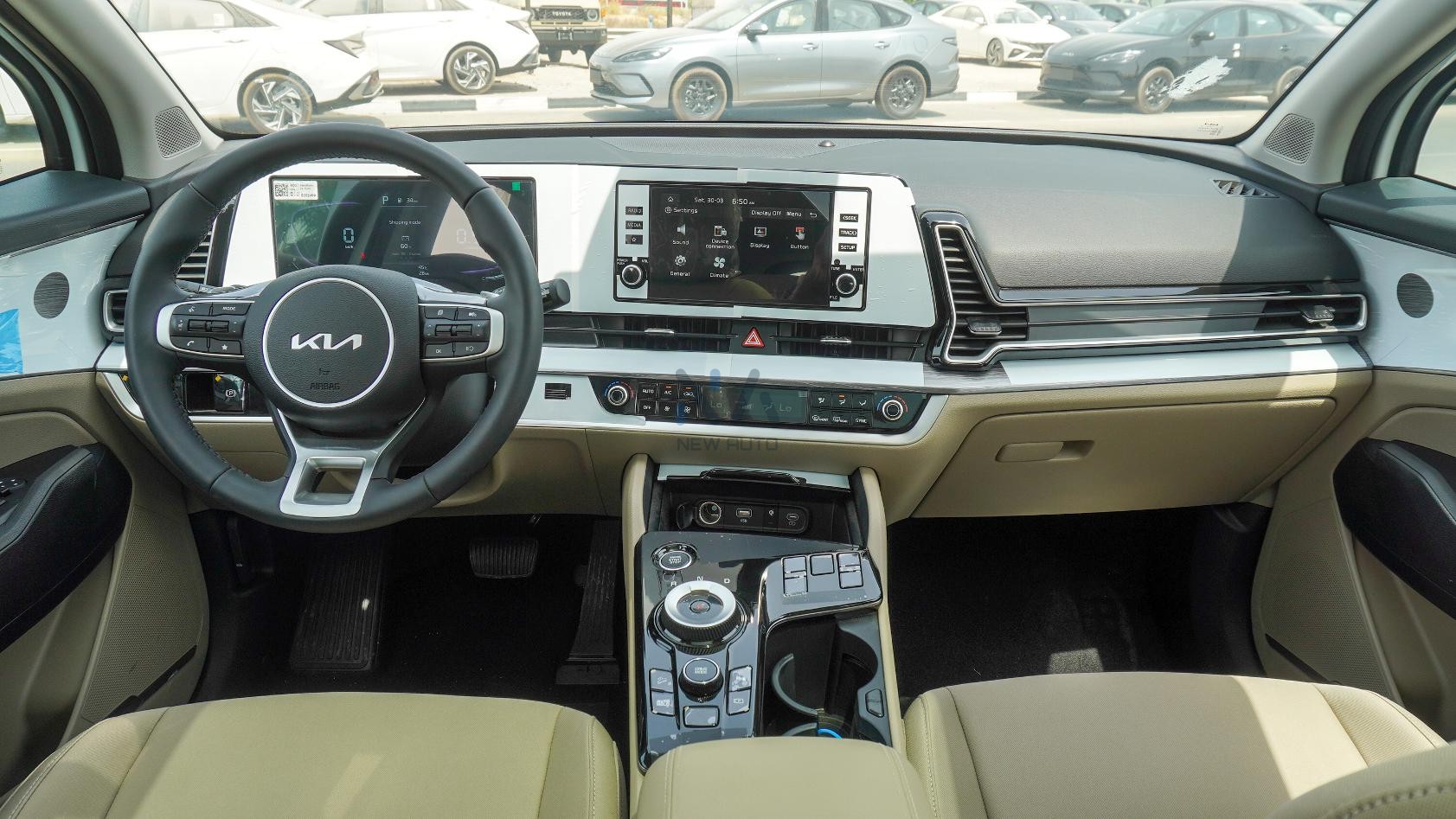 Kia Sportage (N-KIA-SPO-1.6-26) White-Beige 2026