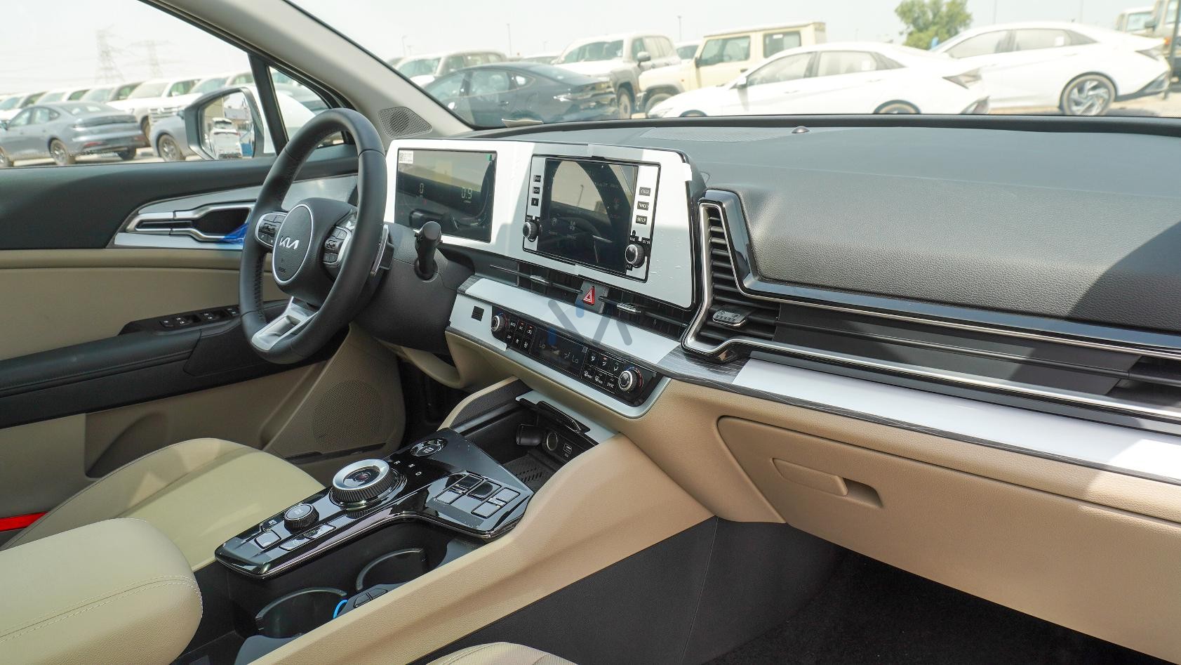 Kia Sportage (N-KIA-SPO-1.6-26) White-Beige 2026