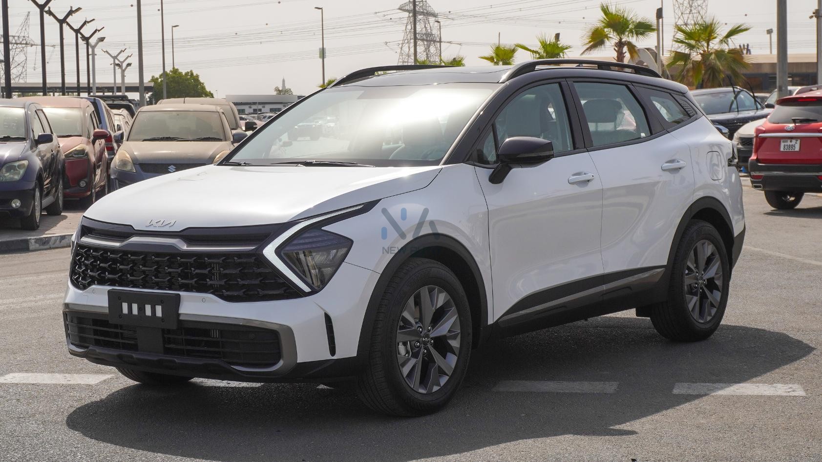 Kia Sportage (N-KIA-SPO-2WD-25) White-Gray 2025