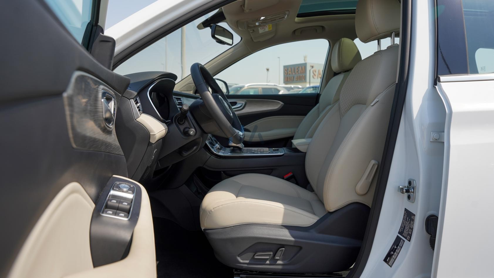 MG RX5 Plus Deluxe White – Beige 2025