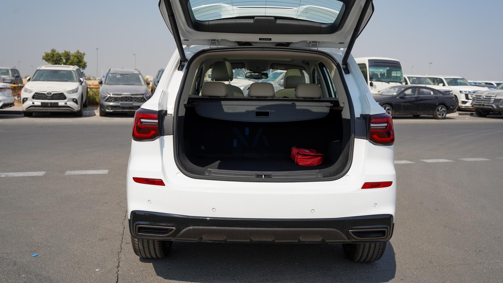 MG RX5 Plus Deluxe White – Beige 2025