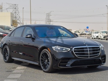 Mercedes Benz S580 4MATIC 2023 Exterior negro Interior bronceado