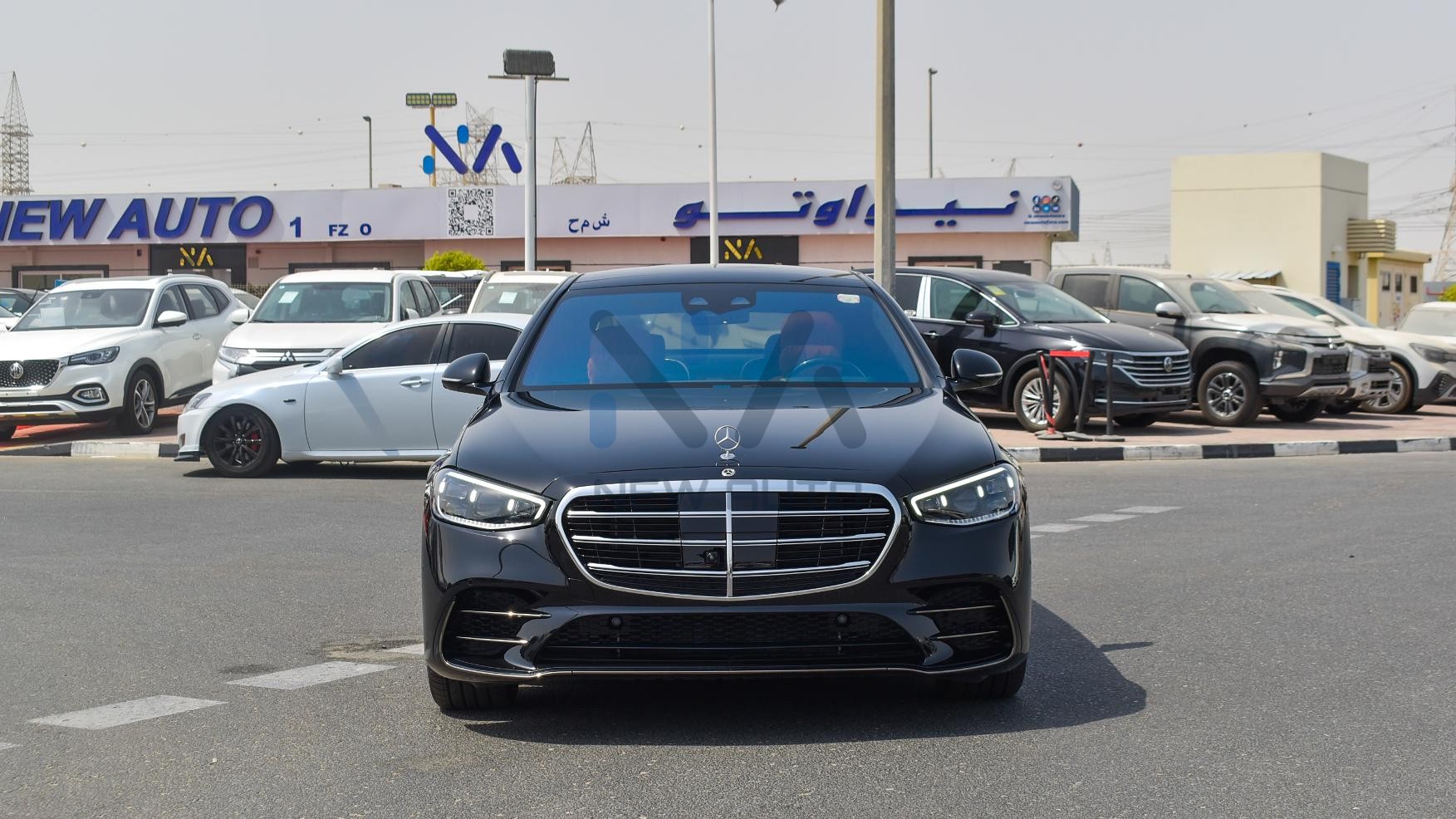 Mercedes-Benz S580 4Matic (S580-4MATIC-23-01) Black-Tan 2023