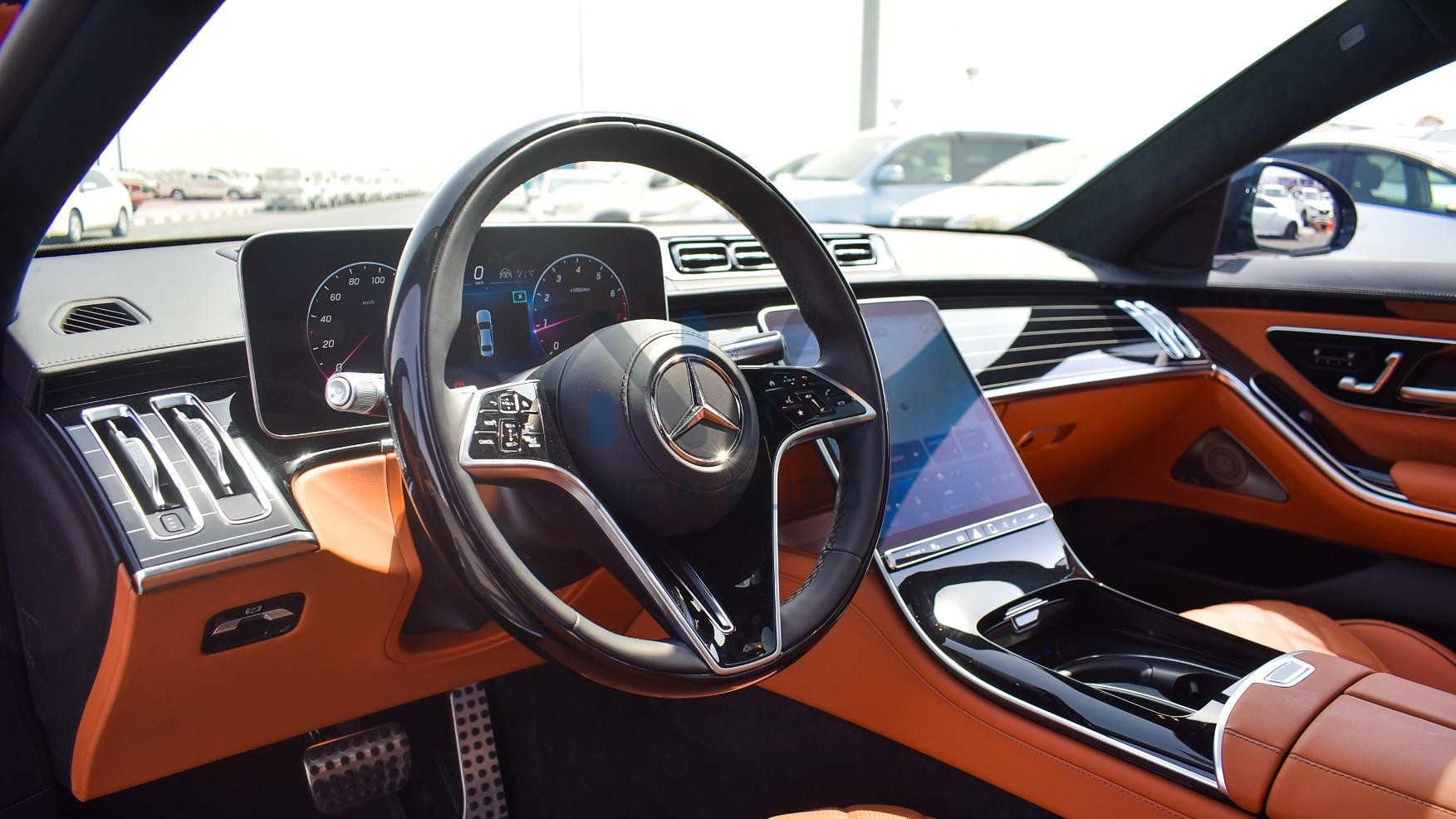 Mercedes-Benz S580 4Matic (S580-4MATIC-23-01) Black-Tan 2023