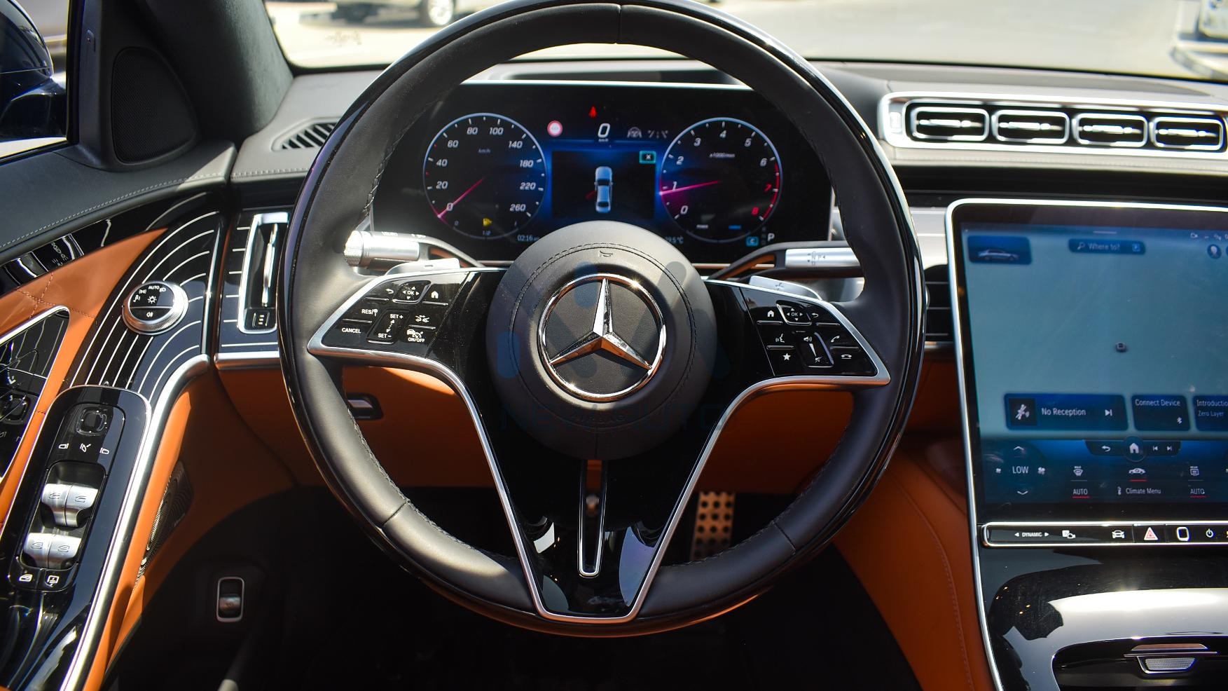 Mercedes-Benz S580 4Matic (S580-4MATIC-23-01) Black-Tan 2023