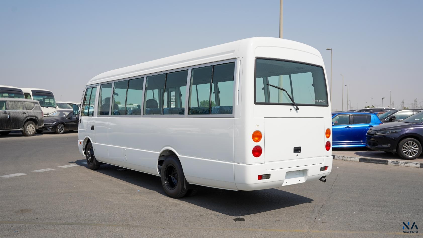 Mitsubishi Rosa Bus 34-Seater (N-ROSA-34S-D-26)  White – Blue 2026