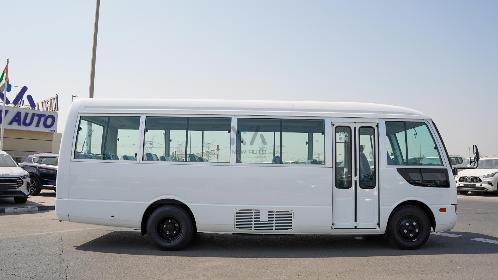 Mitsubishi Rosa Bus 30-Seater (N-ROSA-30S-D-26) White-Blue 2026