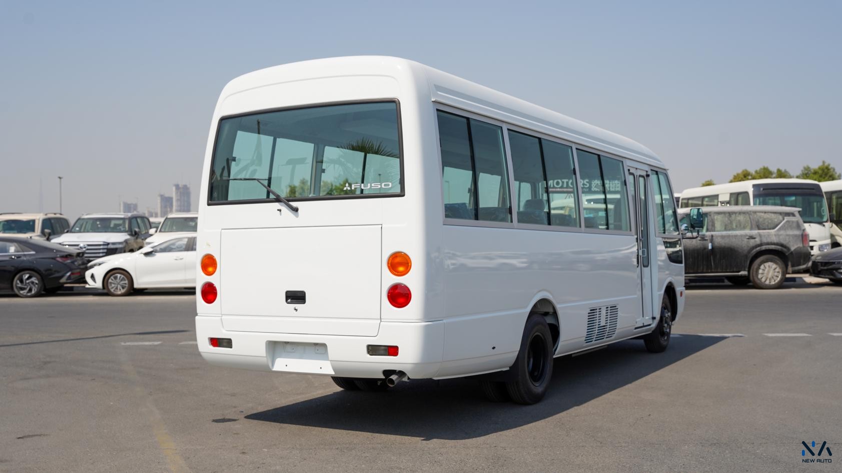 Mitsubishi Rosa Bus 34-Seater (N-ROSA-34S-D-26)  White – Blue 2026