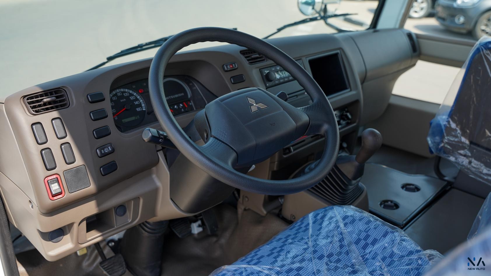 Mitsubishi Rosa Bus 34-Seater (N-ROSA-34S-D-26)  White – Blue 2026