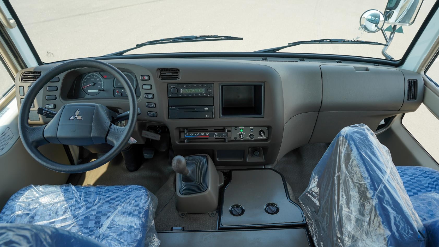 Mitsubishi Rosa Bus 34-Seater (N-ROSA-34S-D-26)  White – Blue 2026