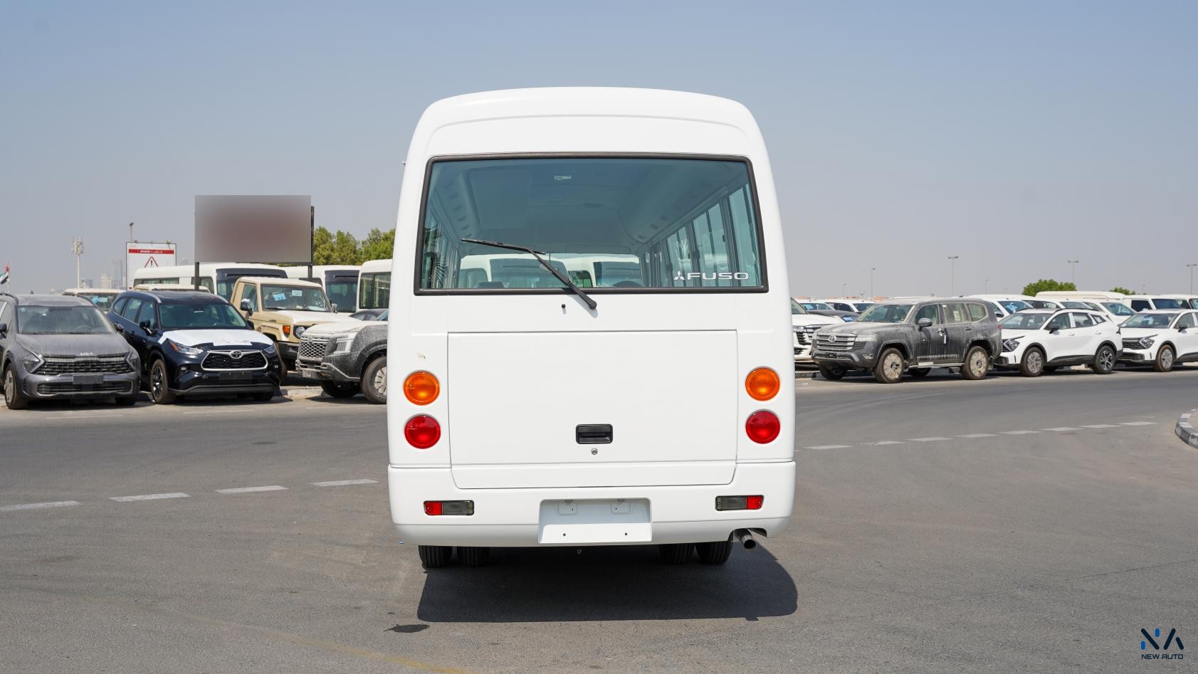 Mitsubishi Rosa Bus 34-Seater (N-ROSA-34S-D-26)  White – Blue 2026