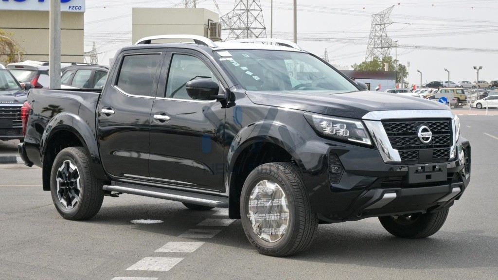 Nissan Navara Black - Black 2024 vehicle at New Auto FZCO
