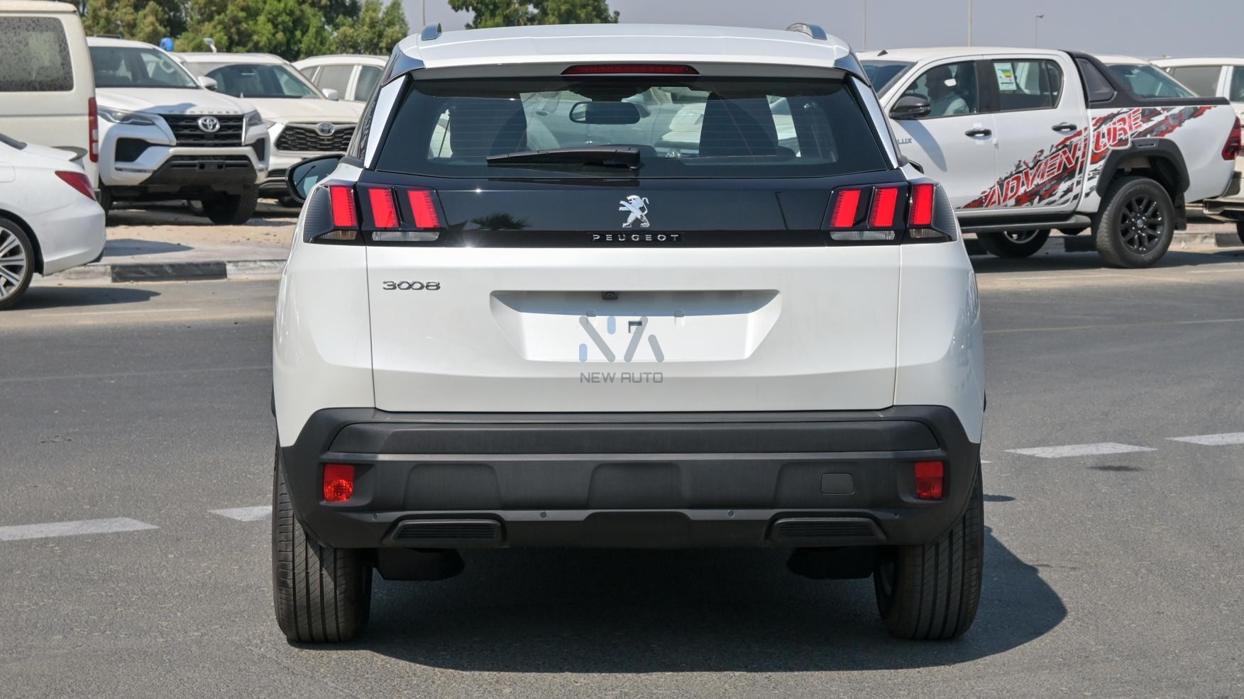 PEUGEOT 3008 ACTIVE (N-PE-ACT-1.6-25-03) White – Black – 2025