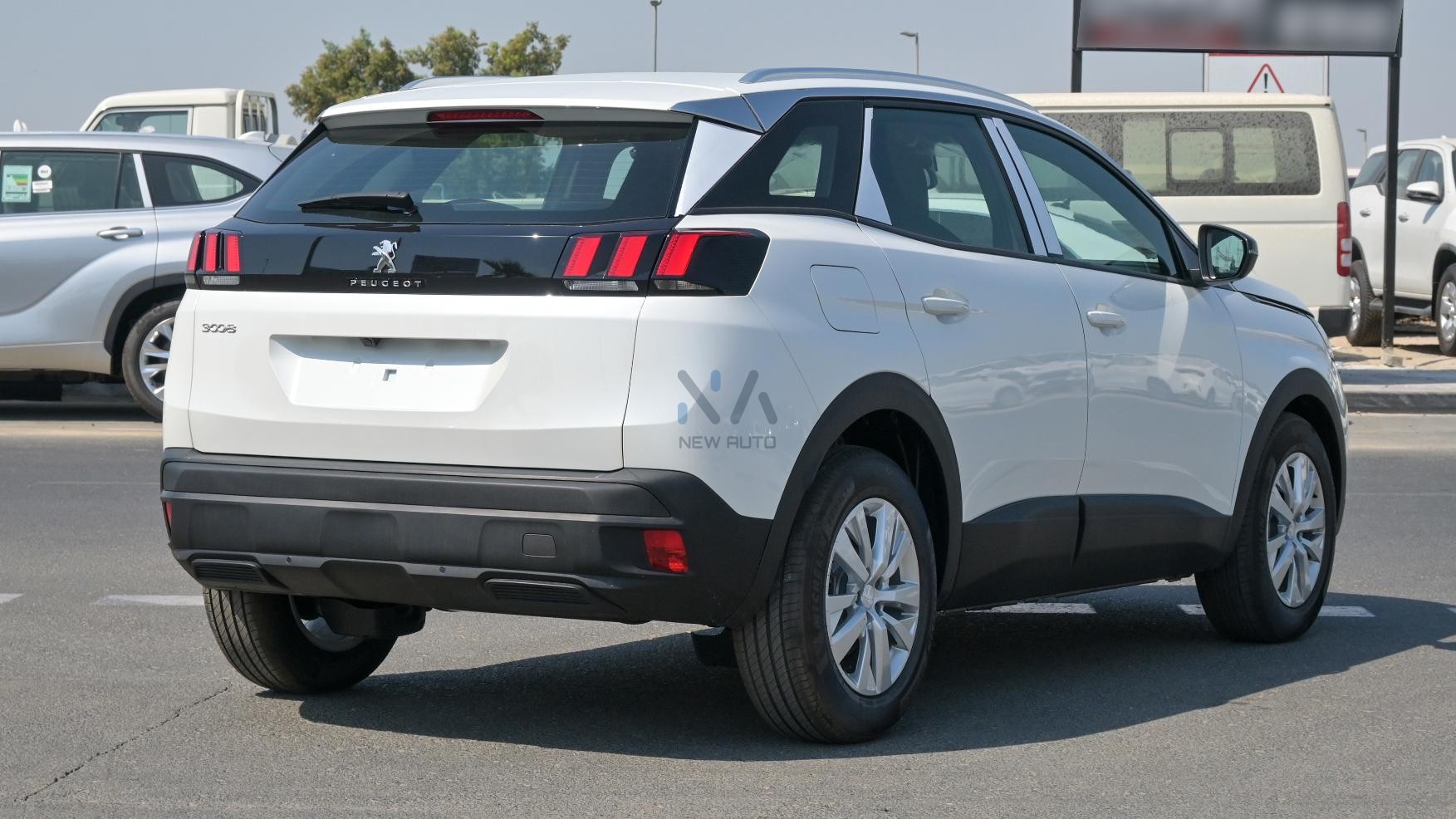 PEUGEOT 3008 ACTIVE (N-PE-ACT-1.6-25-03) White – Black – 2025