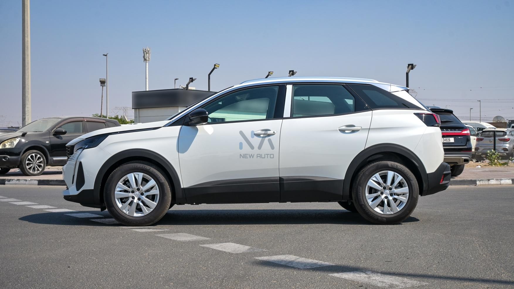 PEUGEOT 3008 ACTIVE (N-PE-ACT-1.6-25-03) White – Black – 2025