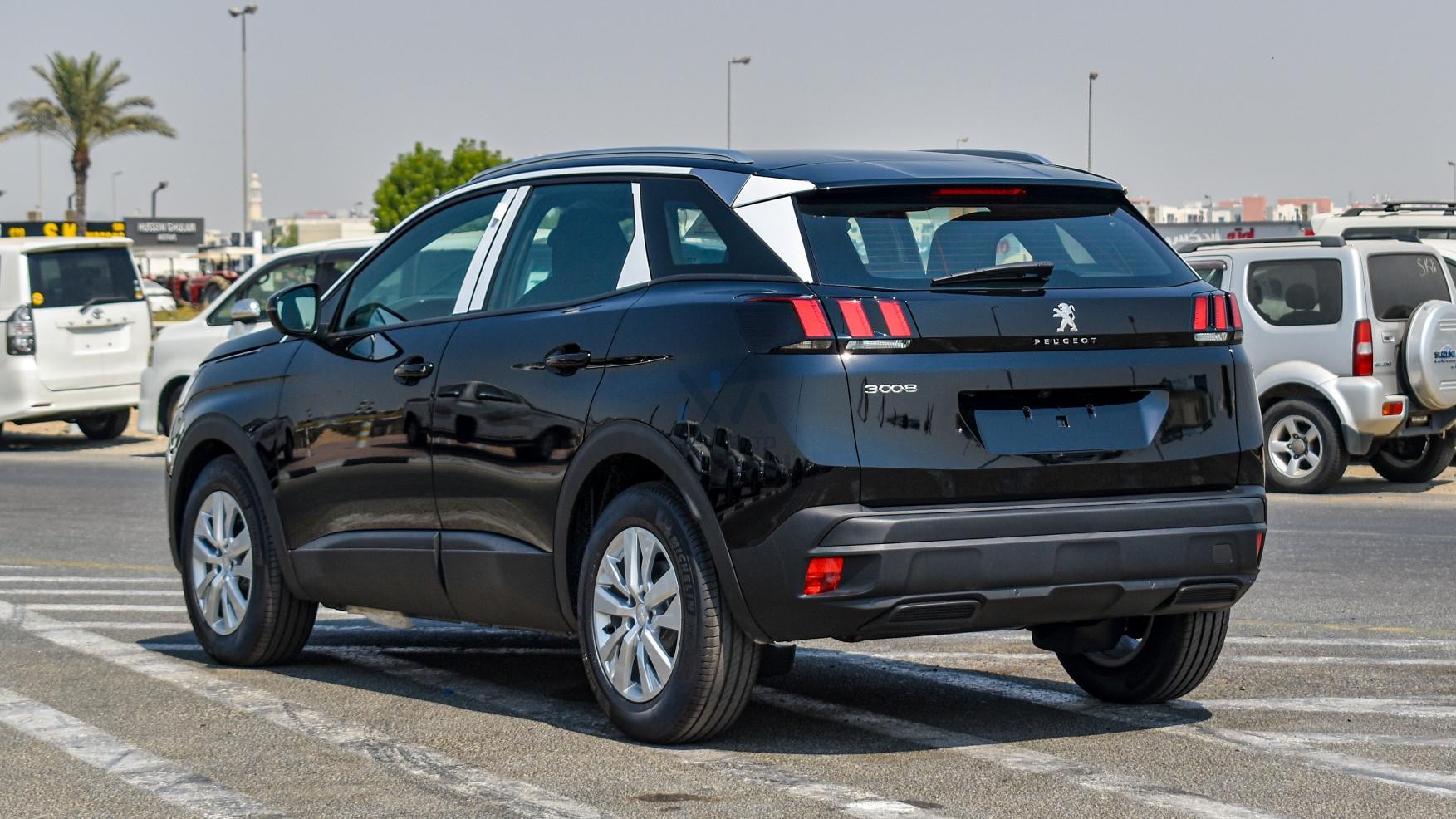 PEUGEOT 3008 ACTIVE (N-PE-ACT-1.6-25-03) Black-Black – 2025