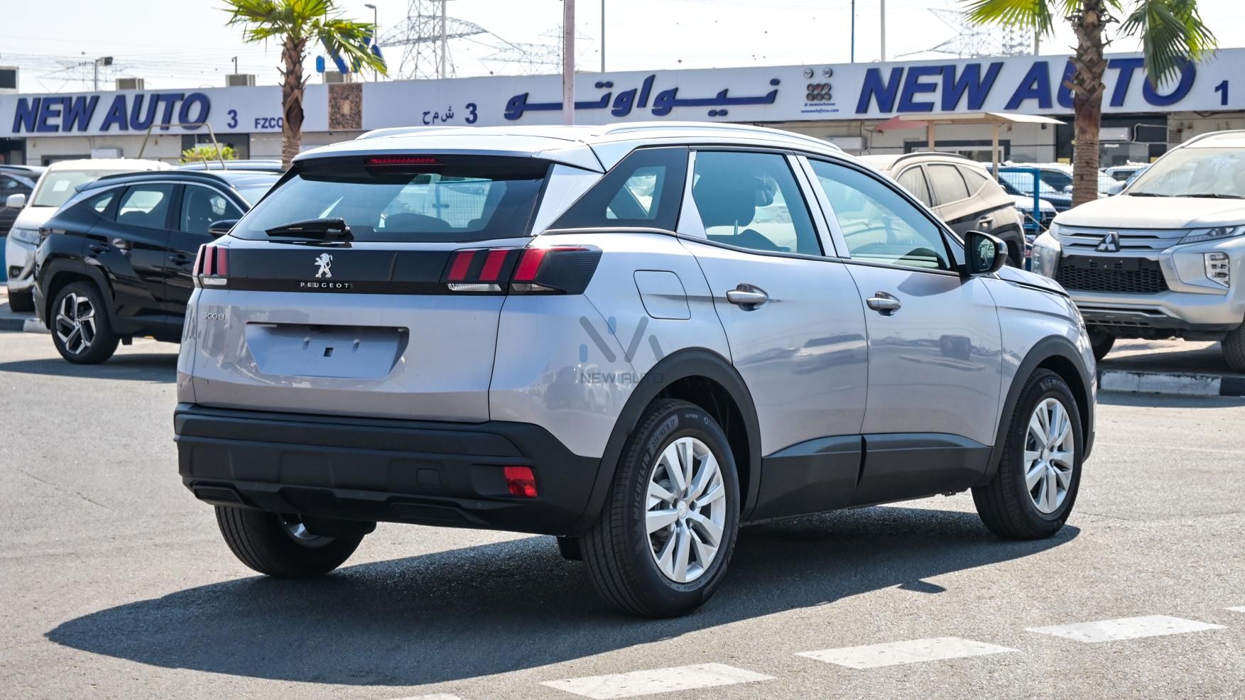 PEUGEOT 3008 ACTIVE (N-PE-ACT-1.6-25-03) Silver-Black – 2025