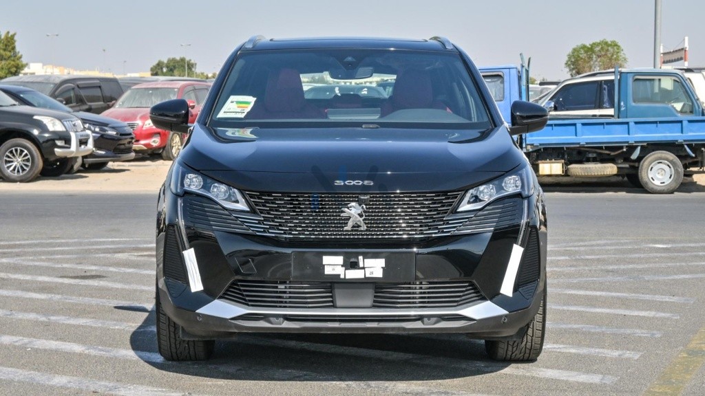 PEUGEOT 3008 GT LINE Black - Red 2025 vehicle at New Auto FZCO