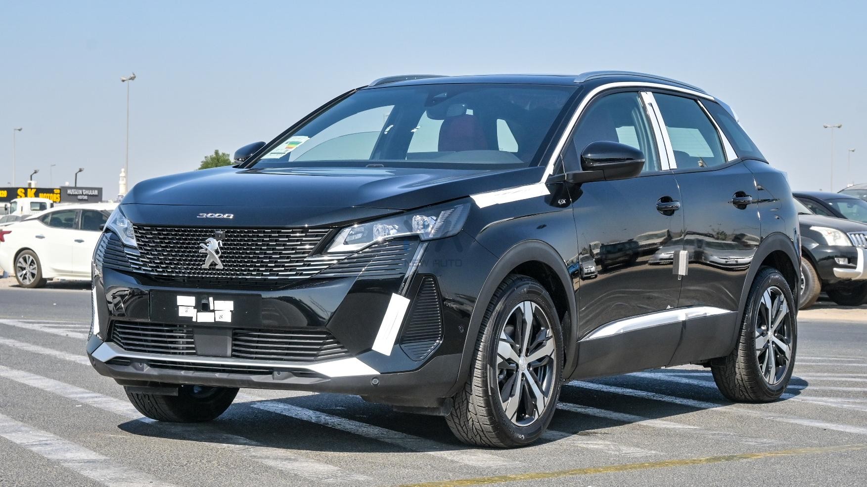 PEUGEOT 3008 GT LINE (N-PE-GT-1.6-25) Black-Red2025