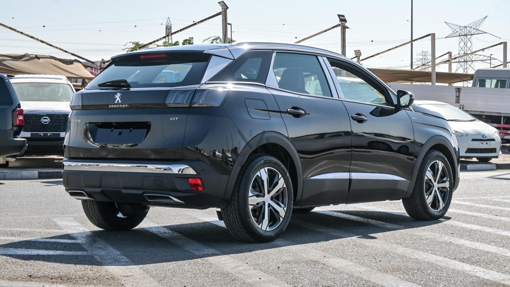 PEUGEOT 3008 GT LINE (N-PE-GT-1.6-25) Black-Red2025