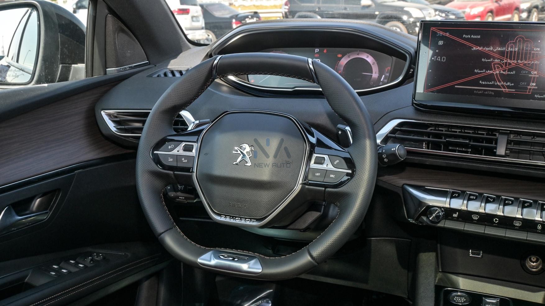 PEUGEOT 3008 GT LINE (N-PE-GT-1.6-25) Black-Red2025