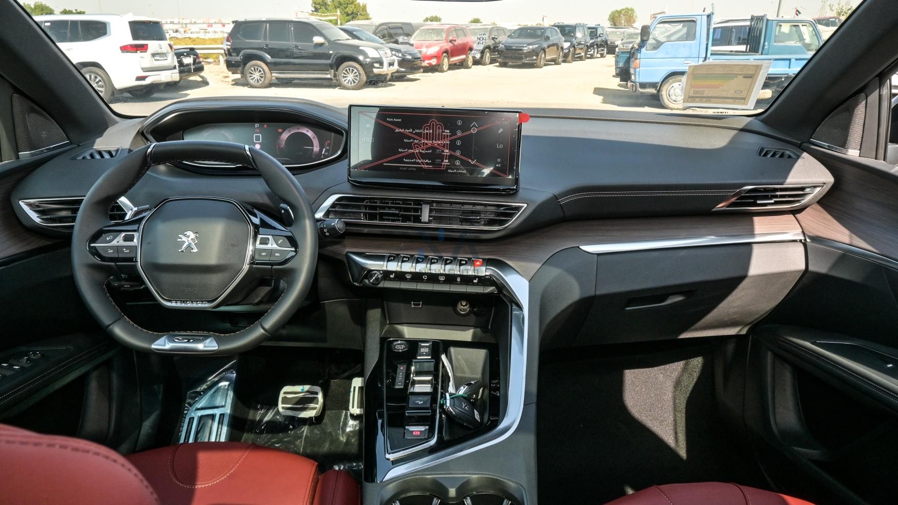 PEUGEOT 3008 GT LINE (N-PE-GT-1.6-25) Black-Red2025