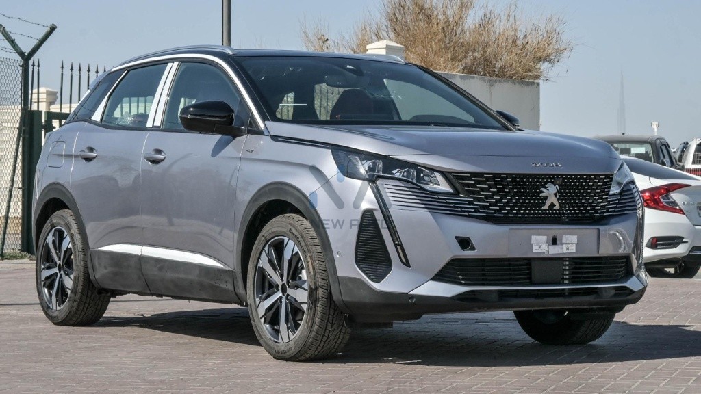PEUGEOT 3008 GT LINE Silver - Red 2025 vehicle at New Auto FZCO