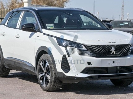Peugeot 3008 GT Line 1.6L 2025 Extérieur blanc Intérieur rouge
