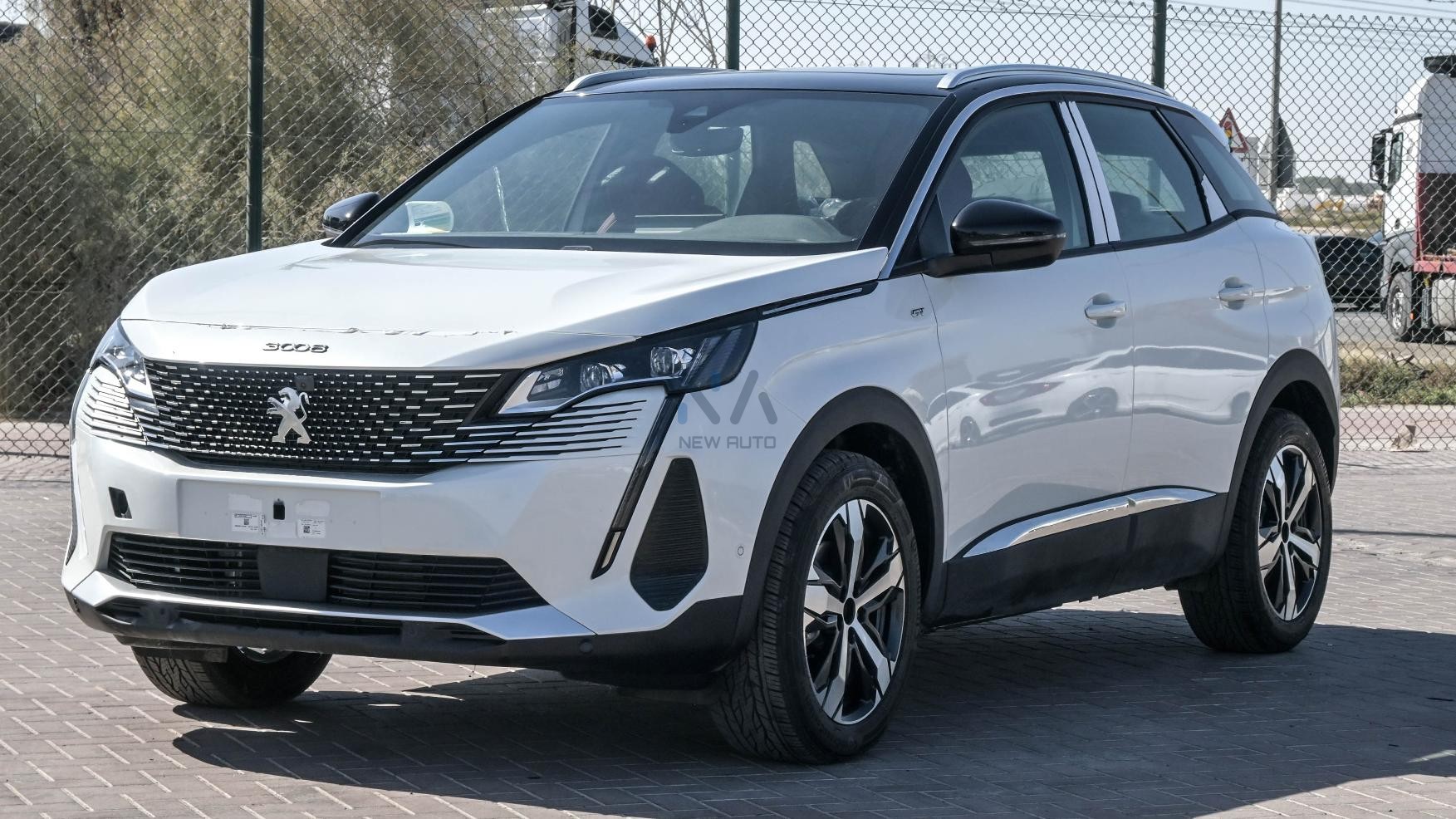 PEUGEOT 3008 GT LINE (N-PE-GT-1.6-25) White-Red 2025