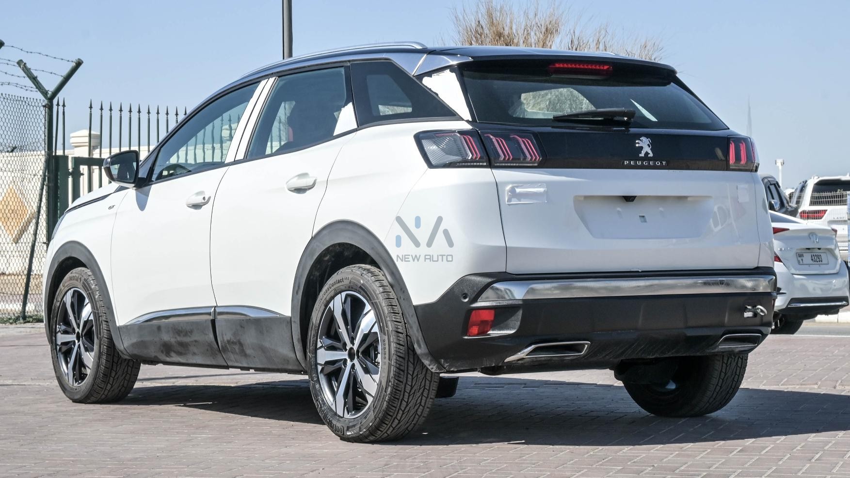 PEUGEOT 3008 GT LINE (N-PE-GT-1.6-25) White-Red 2025