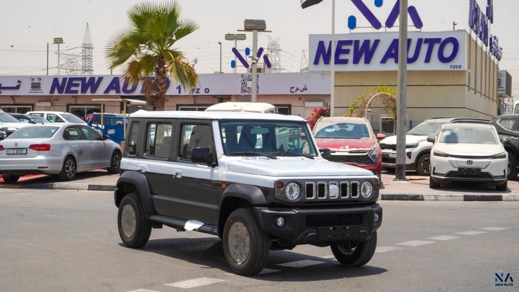 SUZUKI JIMNY Grey - Black 2025 vehicle at New Auto FZCO