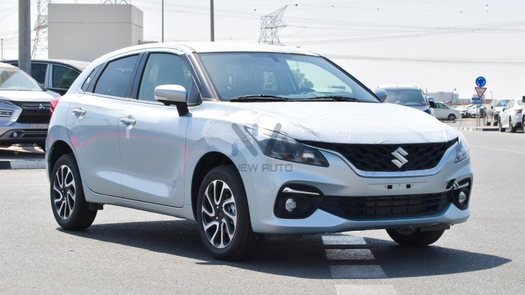 Suzuki Baleno White - Black - 2024 vehicle at New Auto FZCO