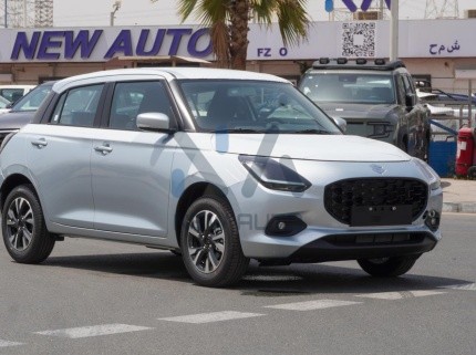 Suzuki Swift GLX 2026 Silver Exterior Black Interior