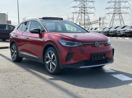 Volkswagen ID4 Crozz Lite Pro 2022 Red Exterior Black Interior