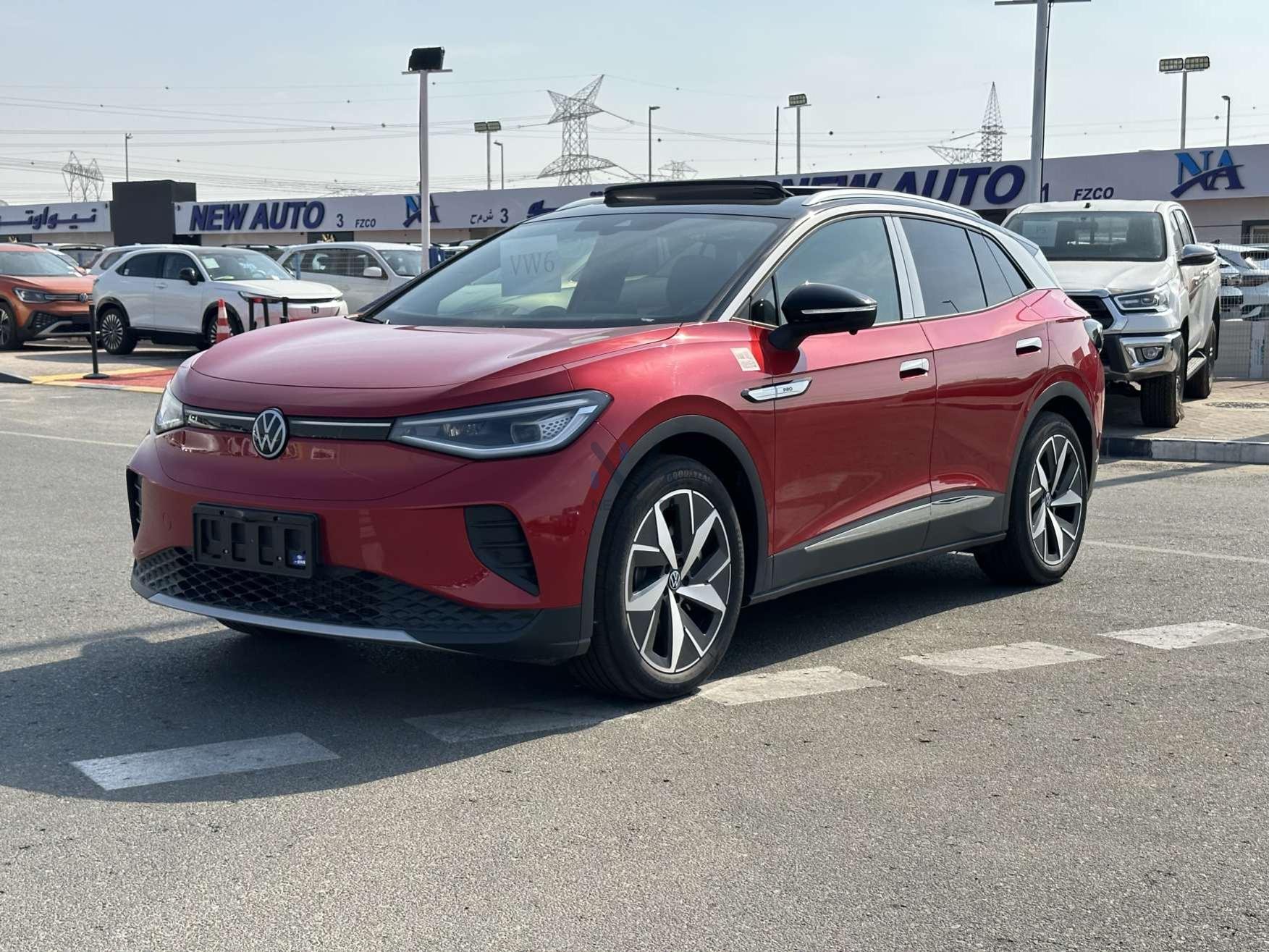 ID.4 Crozz LitePro (VW6) Red-Black & Grey 2022