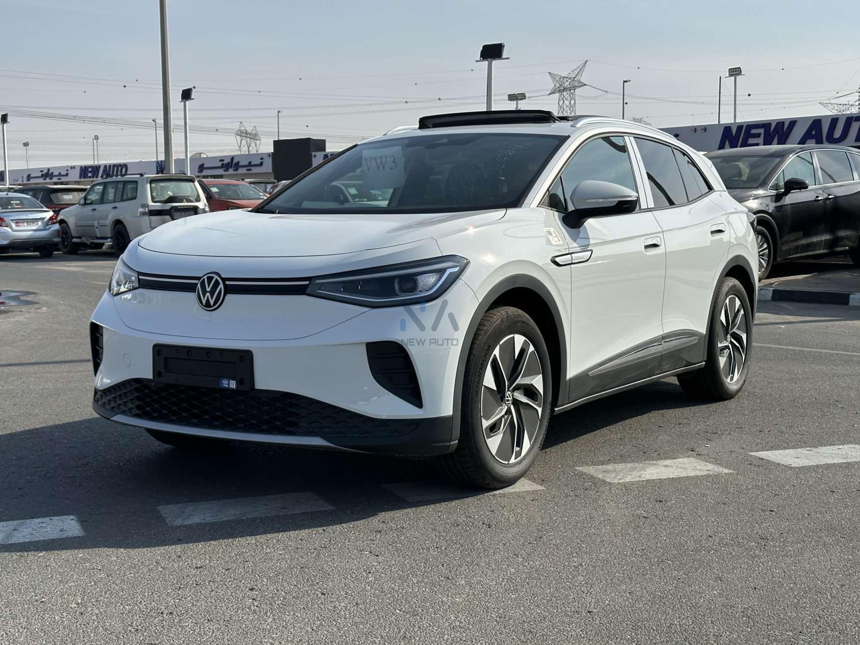 ID.4 Crozz Pure+ (VW3) White-Black & Grey 2022