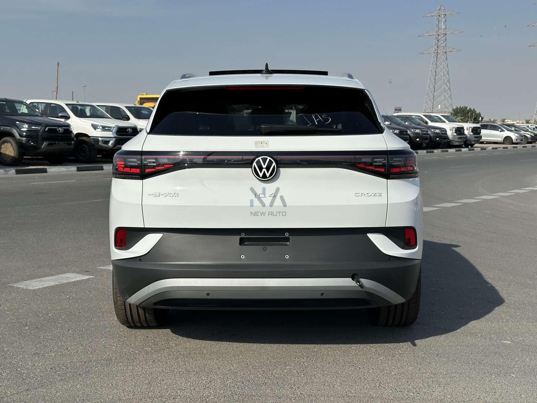 ID.4 Crozz Pure+ (VW3) White-Black & Grey 2022